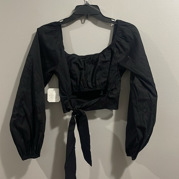 Altar'd State Caroline Crossover Gypsy Hippie Boho Top - Picture 6 of 6